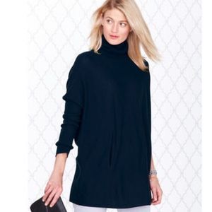 Garnet Hill Oversized Turtleneck Sweater